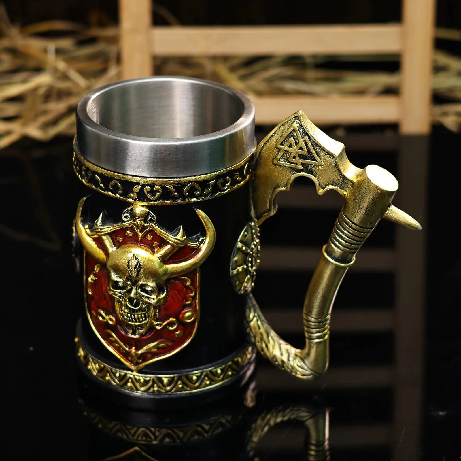 Caneca Viking Rústica - Kafetis-Muito mais que um gole