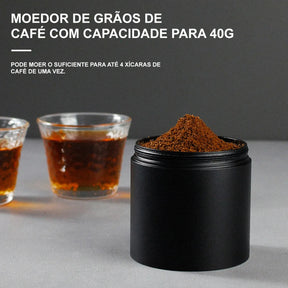 Moedor de café manual aço Inoxidável - Kafetis-Muito mais que um gole